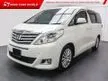 Used 2014 Toyota Alphard 2.4 G MPV LOW MIL NO HIDDEN FEES - Cars for sale