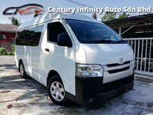 ( TRUE YEAR MADE 2015 ) Toyota Hiace 2.5 Window Van (M) ONE OWNER , 80K KM SERVICE RECORD
