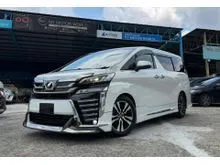 2016 Toyota Vellfire 2.5 ZG MPV (ONE CAREFUL OWNER) (GOOD CONDITION) (FREE WARRANTY)