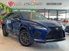 BUY CHEAPER UNREG 2020 LEXUS RX300 2.0 F SPORT FACELIFT (360CAM,SUNROOF,HUD)