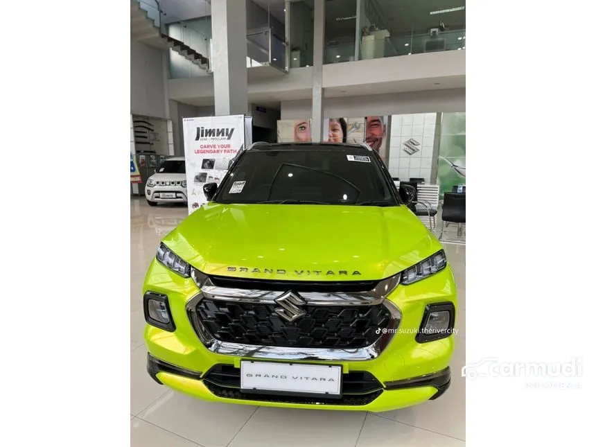 Jual Mobil Suzuki Grand Vitara 2024 MHEV GX Two Tone 1.5 di DKI Jakarta Automatic SUV Hijau Rp 345.000.000