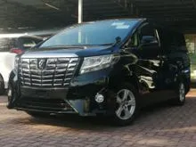 Toyota Alphard 2.5 X 2017 8 SEATER