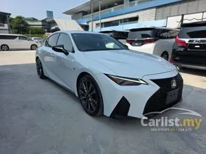 JPN UNREG# 2022 Lexus IS 300 2.0 F-SPORT MODE BLACK GLITTER