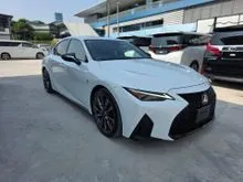 JPN UNREG# 2022 Lexus IS 300 2.0 F-SPORT MODE BLACK GLITTER