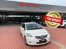 2012 Toyota Vios 1.5 G AT - TOYOTA FULL SERVICE RECORD + FULL LOAN + FREE 1 YEAR WARRANTY + FREE 1 YEAR SERVICE BY AUTHORIZED TOYOTA DEALER