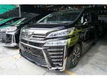 2018 Toyota Vellfire 2.5 ZG (A) -UNREG-