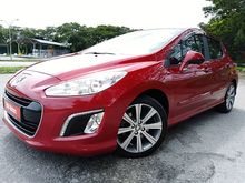 PEUGEOT 308 TURBO PANORAMIC 1.6 (A) 6 SPEED KMH190