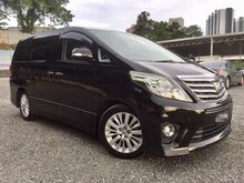 2012/16 Toyota Alphard 3.5 G 350G L Package MPV ** CAREFUL OWNER... FULL SERVICE RECORD... LOW MLG... ACCIDENT FREE... CLEAN INTERIOR **