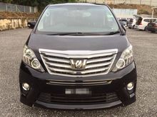 2012 Toyota Alphard 3.5 G 350G L Package MPV ** CAREFUL OWNER... FULL SERVICE RECORD... LOW MLG... ACCIDENT FREE... CLEAN INTERIOR **