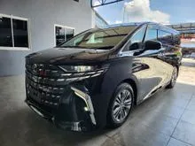 2025 Toyota Alphard Z 2.5 (A) GRADE5 MODELISTADRL GLASSROOF DIM BSM