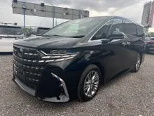 2024 Toyota Alphard 2.5 Z 7-Seater Black /White many to choice