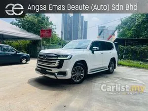 2023 Toyota Land Cruiser 3.4 ZX Petrol Modellista Full Spec Fully Loaded 3.5 ZX Unregister 13,xxx km Grade 5A Coolbox JBL Rear TV Diff Lock TPMS