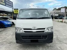 2010 Toyota Hiace 2.5 Panel Van (M) - LOW MILEAGE / KONDISI CANTIK