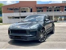 2017 Porsche Macan 2.0 SUV FULLY FACELIFT PDLS + MATRIX HEADLAMP GTS FULL BODYKIT SPORT CHRONO POWER BOOT PDK GEARBOX TURBO NEW TAYAR RED SEATER