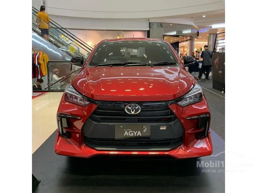 Jual Mobil Toyota Agya 2023 GR Sport 1.2 di DKI Jakarta Automatic Hatchback Merah Rp 194.000.000