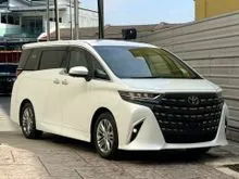 2025 Toyota Alphard 2.5 Z F/L (G/5AA) 3766KM - JBL SOUND SYSTEM / S.ROOF / R.MONITOR / DIM / BSM / 4CAM / APPLE CAR PLAY n ANDROID AUTO