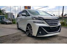 2015 Toyota Vellfire 2.5 ZG MODELISTA BODYKIT ALPINE ENTERTAINMENT JAPAN UNREG