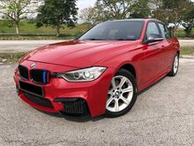 2013 BMW 320 F30 2.0 (A) FULL M3 SPORT LINE BODYKIT TWIN TURBO ENGINE DIESEL FULL LOAN APPLY