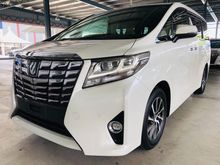 UNREG 2015 Toyota Alphard 3.5 EL Executive Lounge MPV WARRANTY 3 YRS