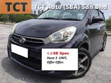 HAVE 3 UNIT,Perodua Myvi 1.3 SE AUTO,FULL SERVICE RECORD BY PERODUA,YEAR MAKE-2013