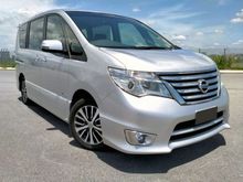 2016 Nissan Serena 2.0 S-Hybrid High-Way Star MPV FULL SERVICE RECORD TIP TOP CONDITION