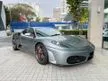 Used EARTHQUAKE GREY PRE OWNED 2009/2014 FERRARI F430 4.3L V8 COUPE IN PRESTINE CONDITION INCLUDES DBL DIGIT NUMBER PLATE