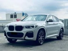 2020 BMW X4 2.0 M Sport Driving Assist Pack SUV Facelift 50K Mil Harmon Kardon Apple Carplay Autonomous Braking Panoramic Contactless PowerBoot