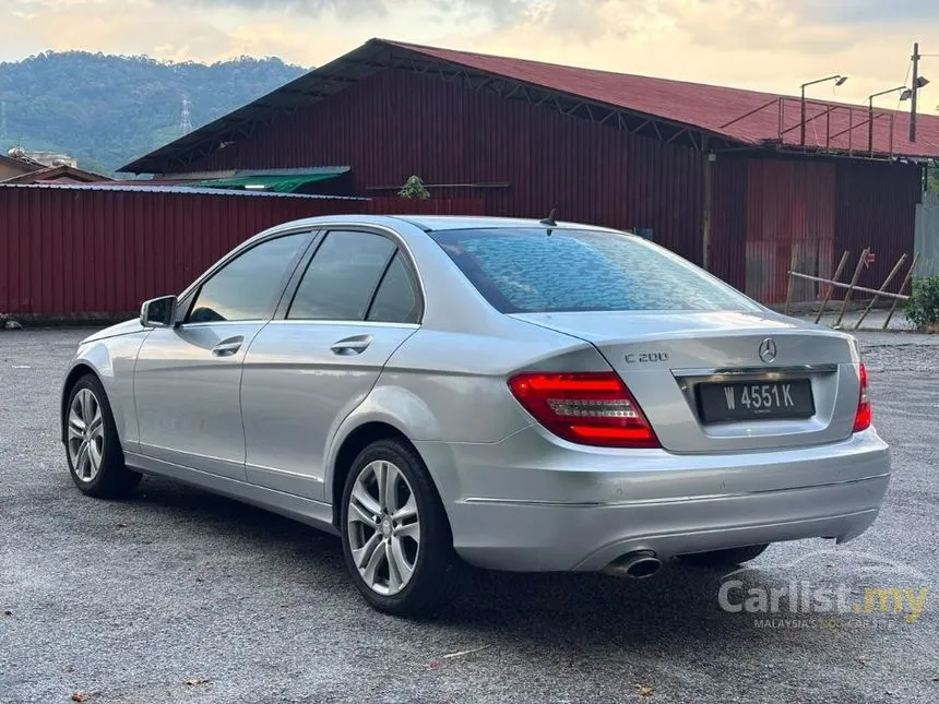 2013 Mercedes-Benz C200 Avantgarde CGI Sedan