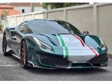 2018/2019 Ferrari 488 3.9 GTB Convert 488 Pista,Local Spec,Import Baru,Naza Italia,Carbon Fiber Interior,Carbon Fiber Exterior