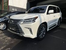 2017 Lexus LX570 f Sport facelift white int black km 25rb full original