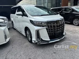 2021 Toyota Alphard 2.5 S Type Gold 7 SEAT 3 PWR DOOR WITH PRECRASH SYSTEM