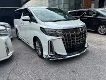 2021 Toyota Alphard 2.5 S Type Gold 7 SEAT 3 PWR DOOR WITH PRECRASH SYSTEM