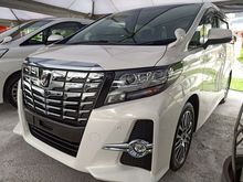 2016 Toyota Alphard 2.5L SC (SUNROOF) JPN SPEC UNREG