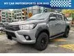 Used YR2019 Toyota Hilux 2.4 G (A) 4X4 Pickup Truck/ DIESEL / SPORT RIMS / PUSH START / TIPTOP / FULL LEATHER - Cars for sale