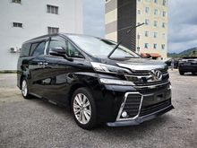 2016 Toyota Vellfire 2.5 Z MPV **PRICE Included SST**CLEARANCE SALES**LOCAL ANDROID PLAYER**7 SEATERS**1 POWER DOOR**UNREG**JAPAN SPEC