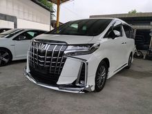 2018 Toyota Alphard 3.5 Executive Lounge S,FULL,DIM ,4 CAM,4XK MILEAGE ONLY,18 UNREG
