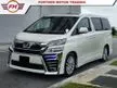 Used TOYOTA VELLFIRE 2.4 ZG NEW FACELIFT WITH HIGH SPEC
