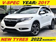 2017 Honda HR-V 1.8 i-VTEC V SUV FULL SERVICE RECORD _ NEW TYRES x 4 ( MICHELIN 2020 FEB ) _ NO ACCIDENT _ RARE DRIVING _ PARKING MRT _ V SPEC