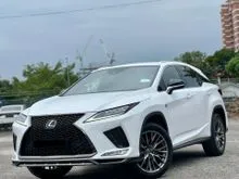 2022 Lexus RX300 2.0 F Sport SUV FULL SERVICE RECORD UNDER WARRANTY UNTIL 2027 / FULL BLACK LEATHER MEMORY SEAT / ORIGINAL PAINT AND CONDITIONS