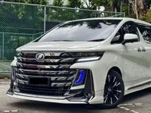 2016 Toyota Vellfire 2.5 ZG MPV 70K MILEAGE PILOT SEAT POWER BOOT JLB SOUND SYSTEM AGH40 FULL BODY KIT ANDROID PLAYER 480 SUN ROOF LED HEADLAMP 2020
