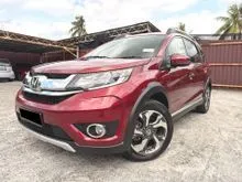 2018 Honda BR-V 1.5 V , NO PROCESSING FEE , FULL SERVICE RECORD HONDA , 1 YEAR WARRANTY , 7 SEATERS , PADDLE SHIFTERS ** 1 OWNER , MONTHLY 470 **