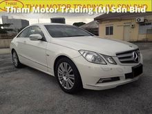 2010 LOCAL Mercedes Benz E250 AMG 1.8 COUPE AUTO BEST CONDITION LIKE NEW 1 OWNER KEEP WELL ACCIDENT FREE LOW MILEAGE