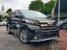 2017 Toyota Vellfire 2.5 Z Golden Eyes MPV
