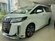 Recon 2021 Toyota Alphard 3.5 SC MPV