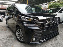 2016 TOYOTA VELLFIRE 2.5 GOLDEN EYE - JBL HOME THEATER - 4CAM - PCS - SUNROOF -
