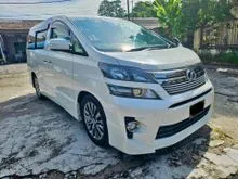 2013 Toyota Vellfire 2.4 Z MPV Golden Eyes. Car King, Like New.
