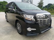 2015 TOYOTA ALPHARD 2.5 SC PILOT SEAT JBL HOME THEATER 4CAM PRE CRASH SAFETY
