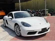 (Pdls Plus)Sport Chono Package 2022 Porsche 718 2.0 Cayman Coupe 2023 Red Leather