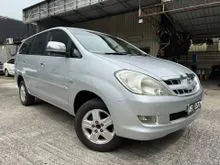 2005 Toyota Innova 2.0 G MPV  ##Low Processing Fee## (below Rm800 T&C)