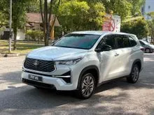 2024 Toyota INNOVA ZENIX V Toyota Full Service 21K km Warranty 2029